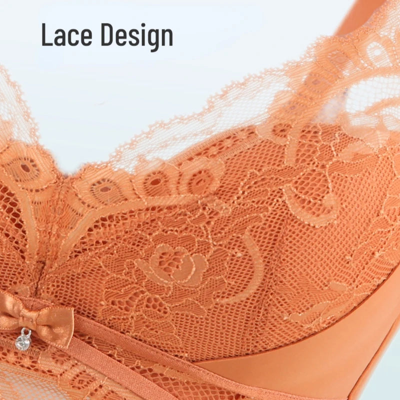 Floral Lace Bra Unlined Underwire