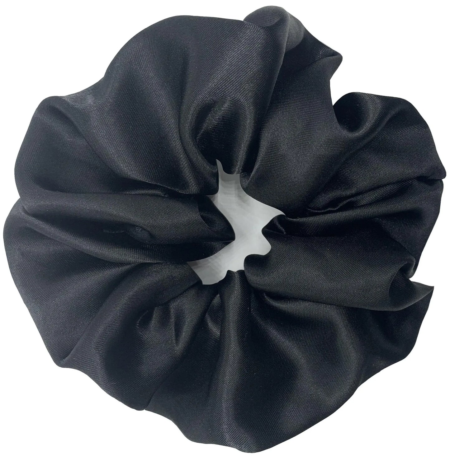 Fashion Oversized Silk Scrunchies for Women Chiffon Elastic Hair Ties Ponytail Holder Headwear
