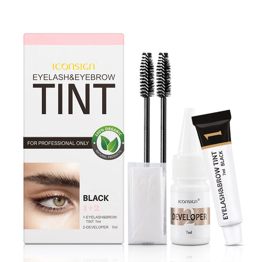 Eyelash Eyebrow Dye Tint Kit Brow Enhancer Mascara Lift Tinting Tattoo Eye Makeup Tools