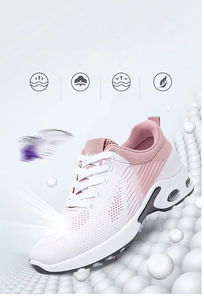 Sports Shoes Casual Sneakers Outdoor Running Shoes Light Knit Breathable Shoe
