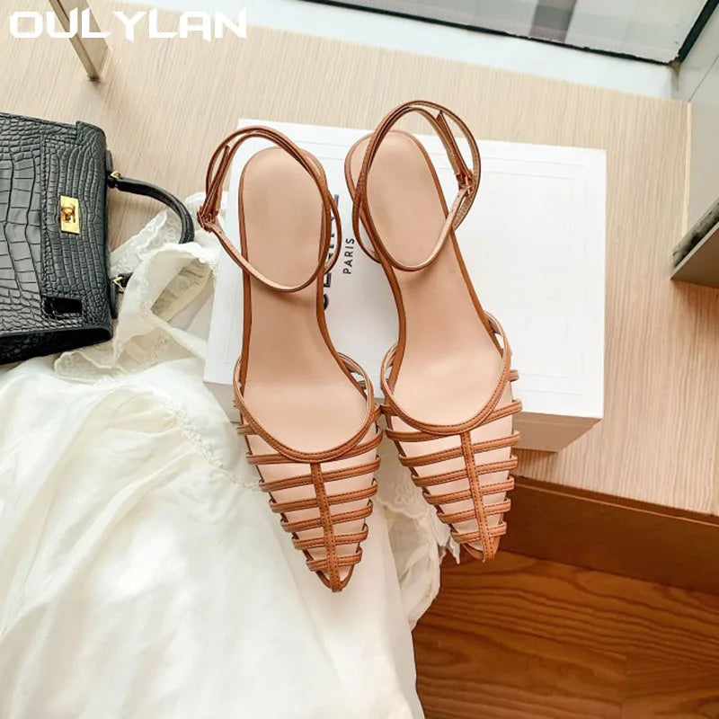 Fashion Pointed Toe Shoes High Heels
