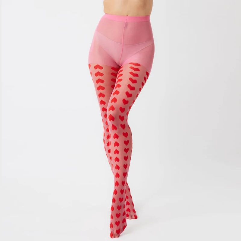 Lace Top Thigh High Stockings with Bow Detail for Date Night Lingerie