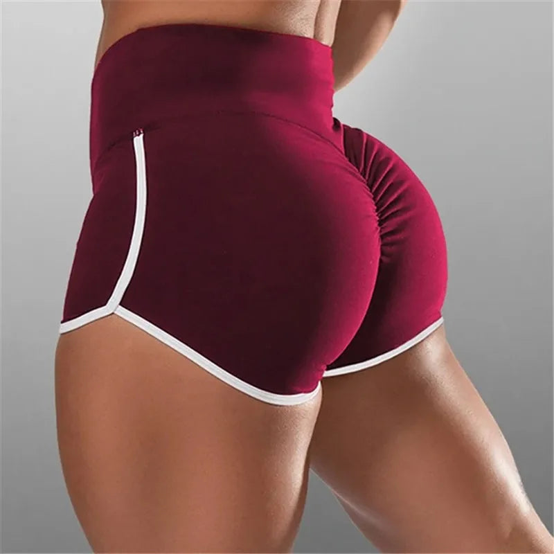 Quick-drying Running Shorts  High Waist Exercise  Sportswear