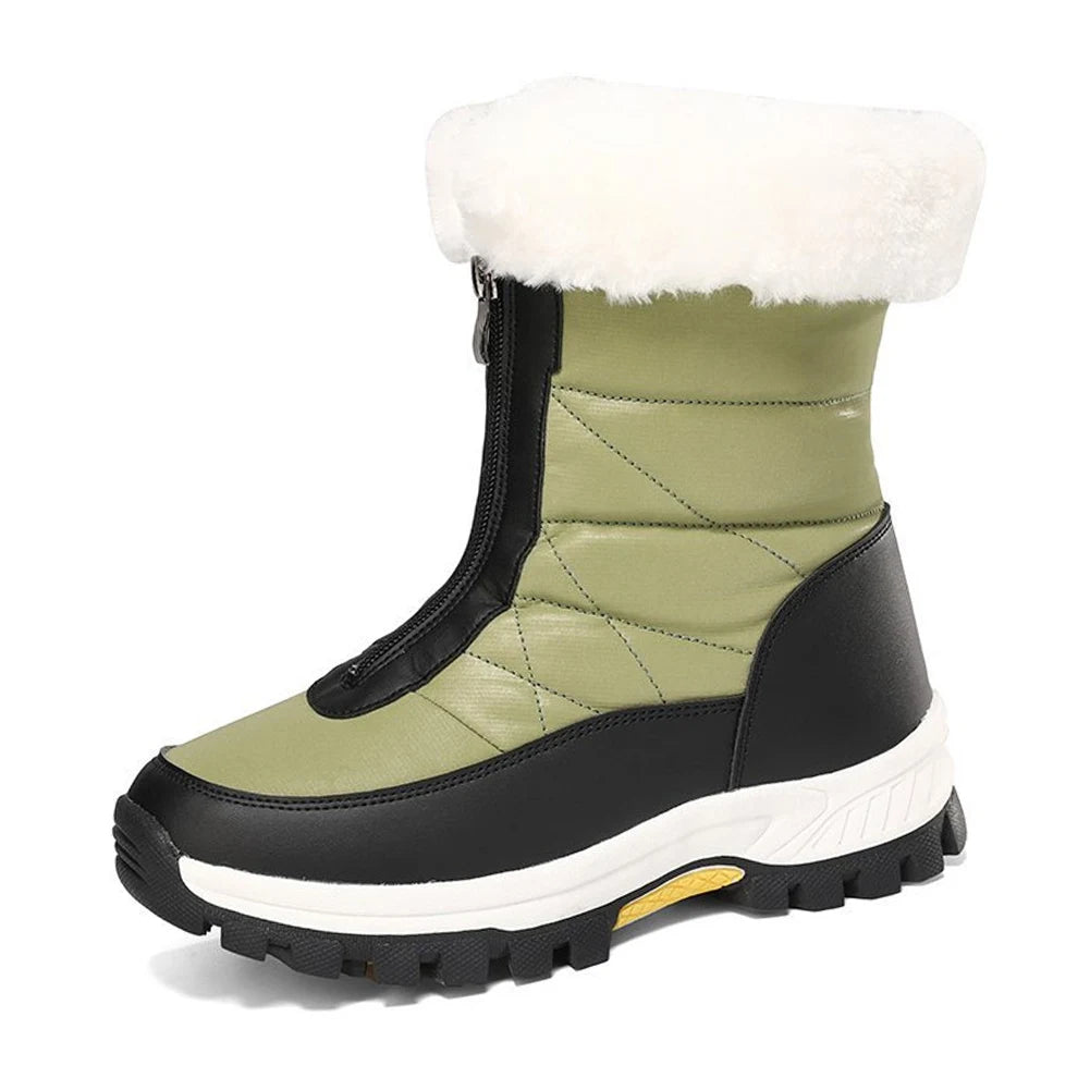 Boots Snow Fashion Shoes  Fur Keep Warm Boots  Soft Plush