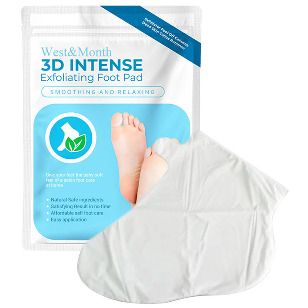 1 Pair Exfoliating Moisture Feet Mask Pedicure Peel Off Dead Skin Remover Foot Care