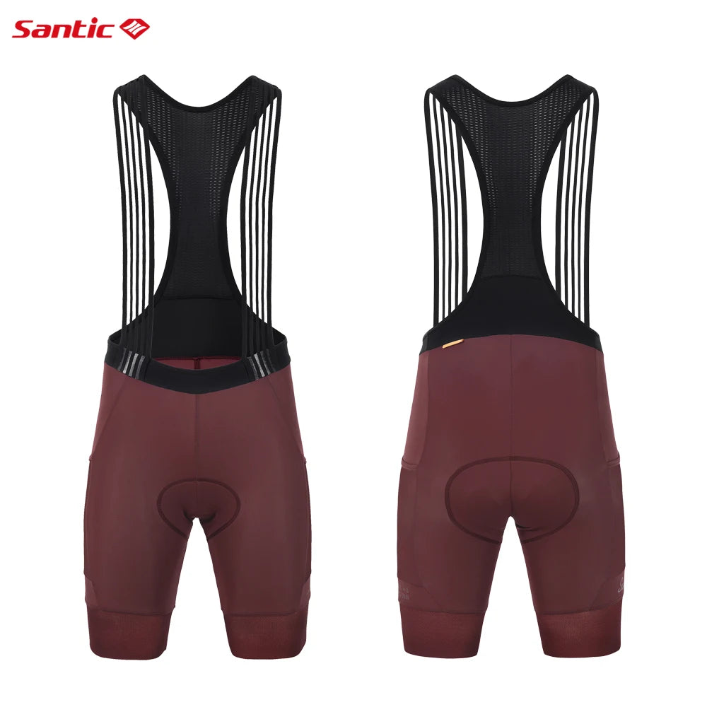 Women Cycling Bib Shorts 4D Padded Shockproof Quick Dry Breathable