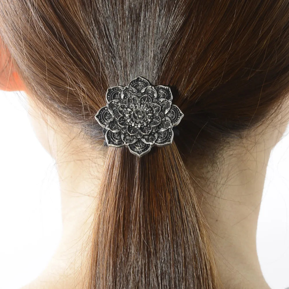 Viking Celtic Hair Clips Vintage Celtic Knot Hairpins Retro Silver Alloy Hair Sticks Viking Metal Celtic Hair Barrette Jewelry