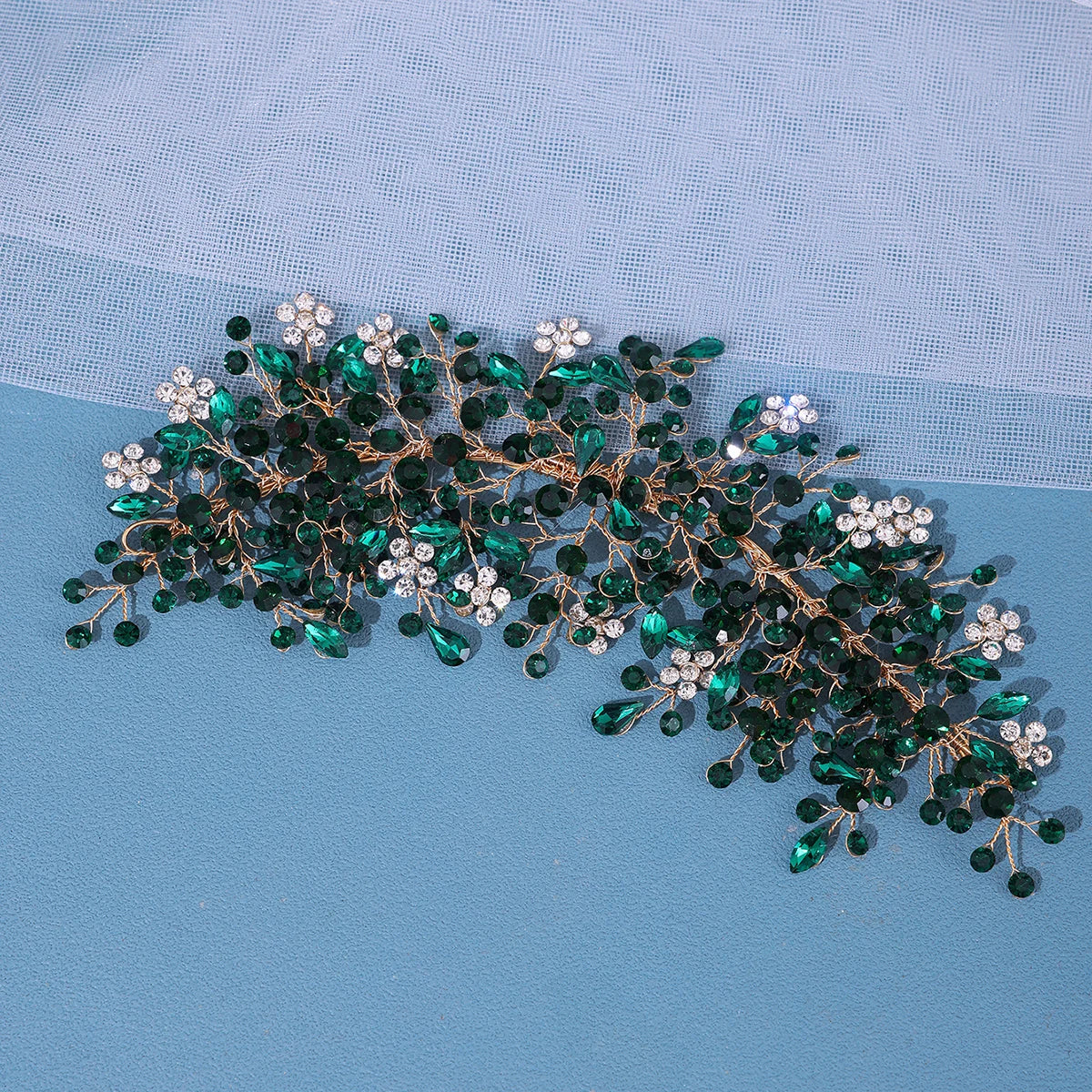 Crystal Rhinestone Headbands Hairbands For Women Hair Accessories Jewelry Band