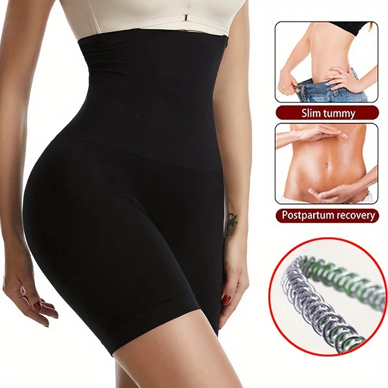 1Pcs Fat Burning High Waist  Body Shaping Underwear Unrolled Seamless Abdomen Control Shaping