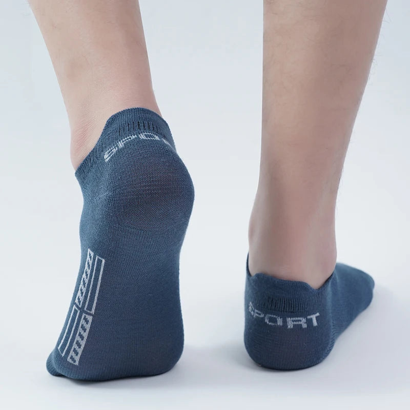 5 Pairs/Lot High Quality Men Ankle Socks Breathable Cotton Sports Mesh Casual Athletic Thin Cut Short Plus Size