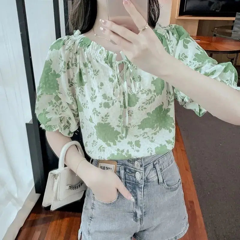 Floral Blouse Summer