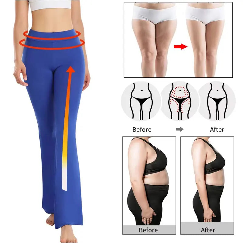 Women High Waist Push Up Leggings Fitness Flare Leggins Workout Legging For Women Casual Jeggings Slimming Sport Pants