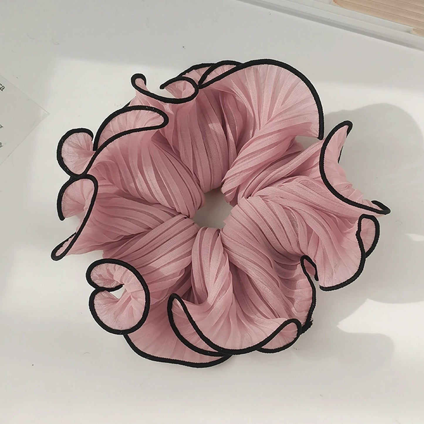 Fashion Style Big Scrunchies Hair ties For Bun Hairstyle Hair Accessories For Women Headwear
