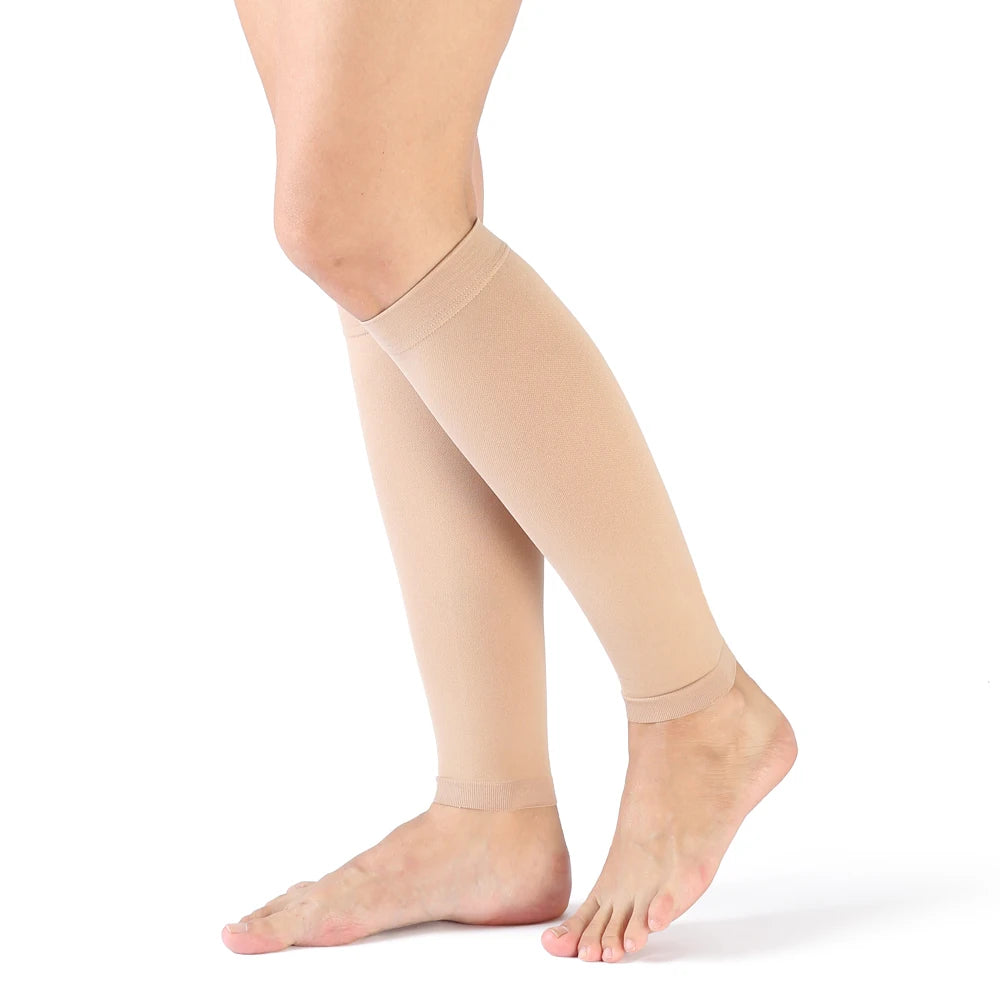 30-40 mmHg Compression Socks, Calf Sleeve Increase Blood Circulation, Relieve Foot Pain, Sports