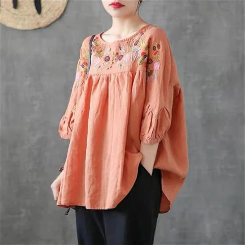 Women's Shirt Cotton Top