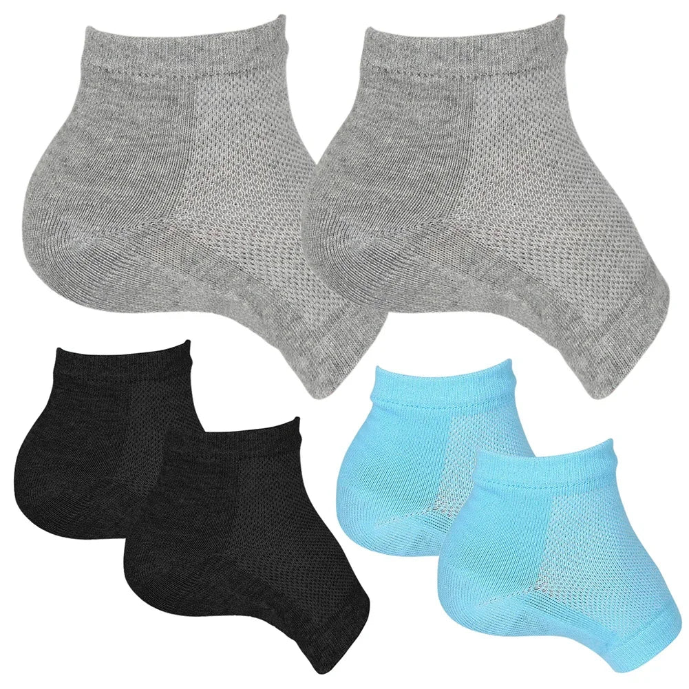 2.5/3.5cm Half Height Increase Insoles Unisex Anti-slip Thickened SEBS Heel Lift Shoe Pads Invisible Rizzsoles Height Max Socks