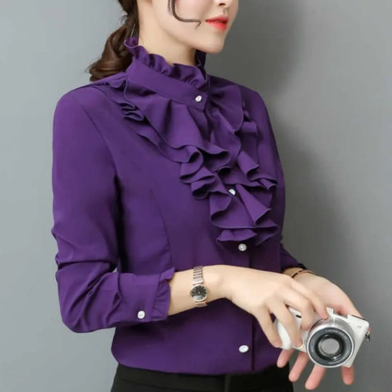 Autumn and Winter Standing Collar