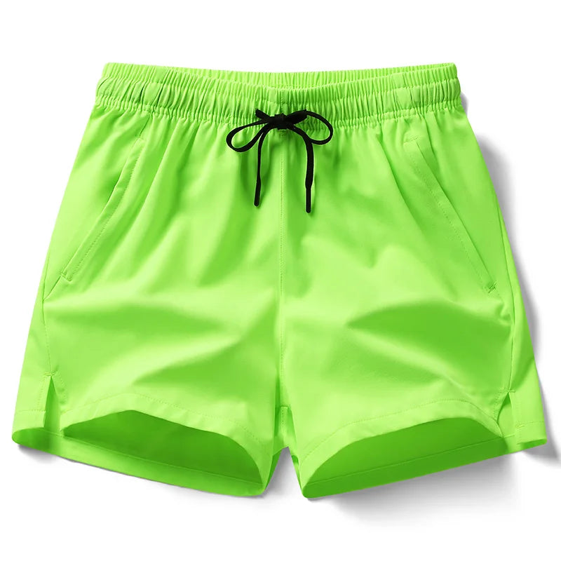 hot selling sports shorts, running pants, three piece pants, men's and women's zippered pockets, couple's shorts