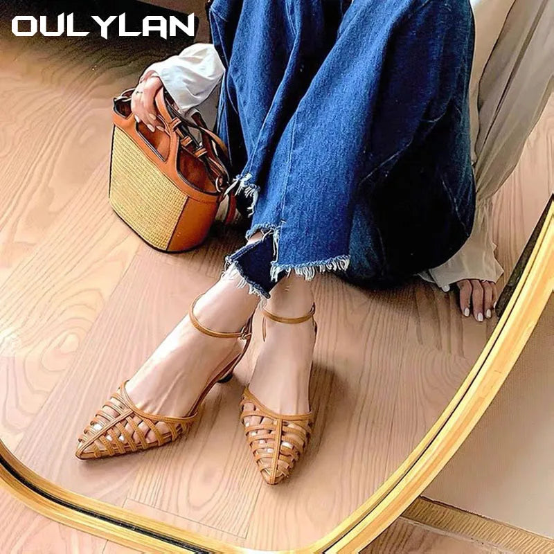 Fashion Pointed Toe Shoes High Heels